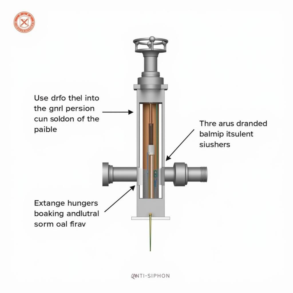 Diagram of an Anti-Siphon Frost Free Sillcock