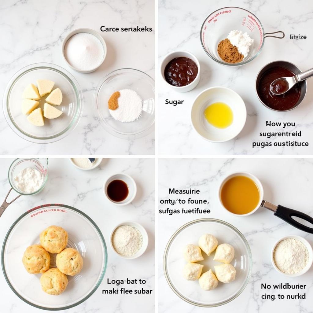 Baking Sugar Free Petit Fours at Home