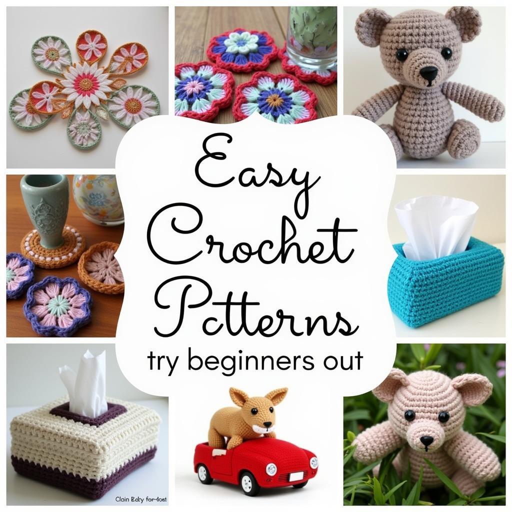 Easy Crochet Car Accessory Patterns for Beginners