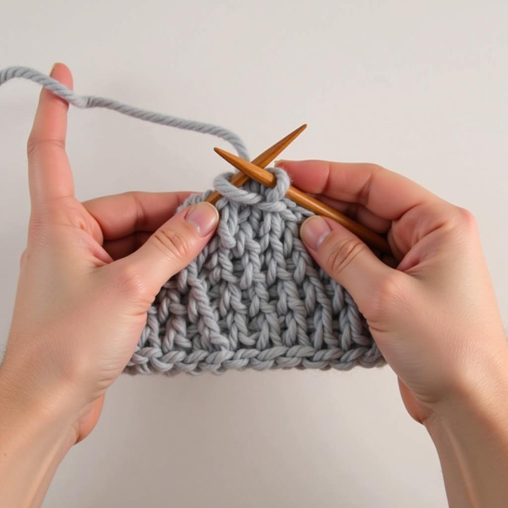 Beginner Knitting Hat Pattern