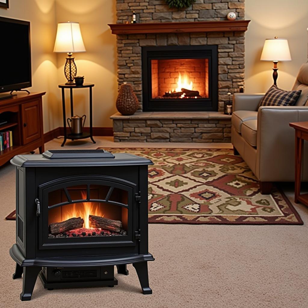 Free-standing ventless fireplaces offer a multitude of benefits.