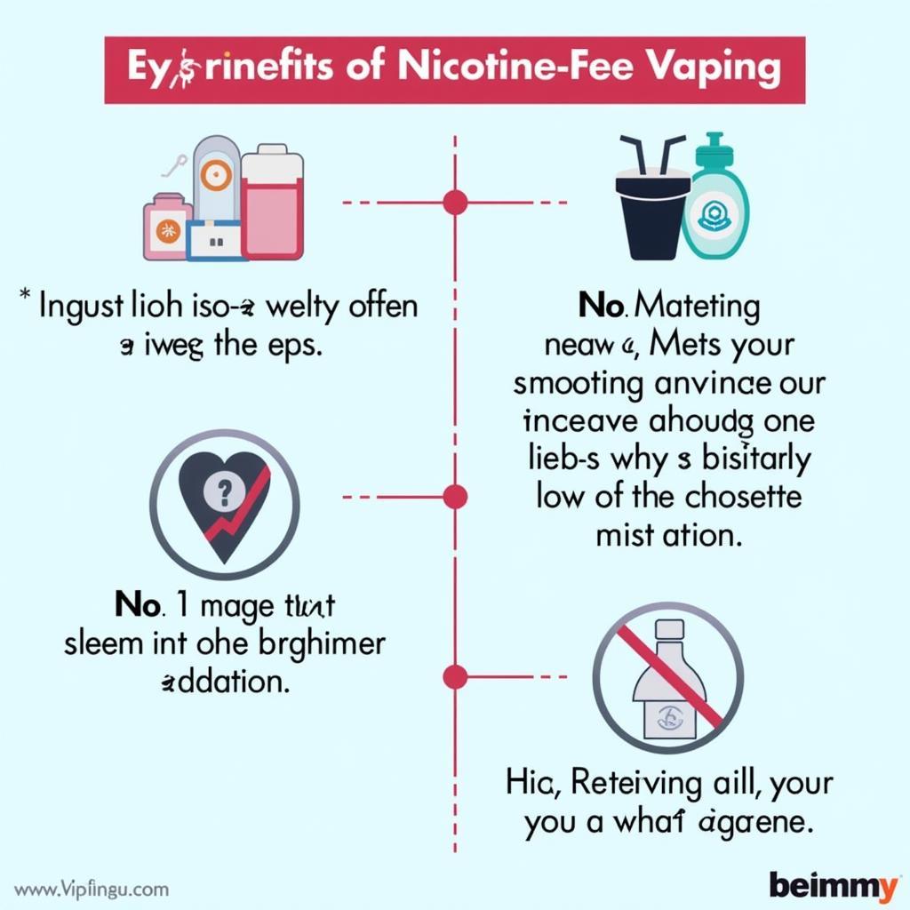 Benefits of Nicotine-Free Vaping Infographic