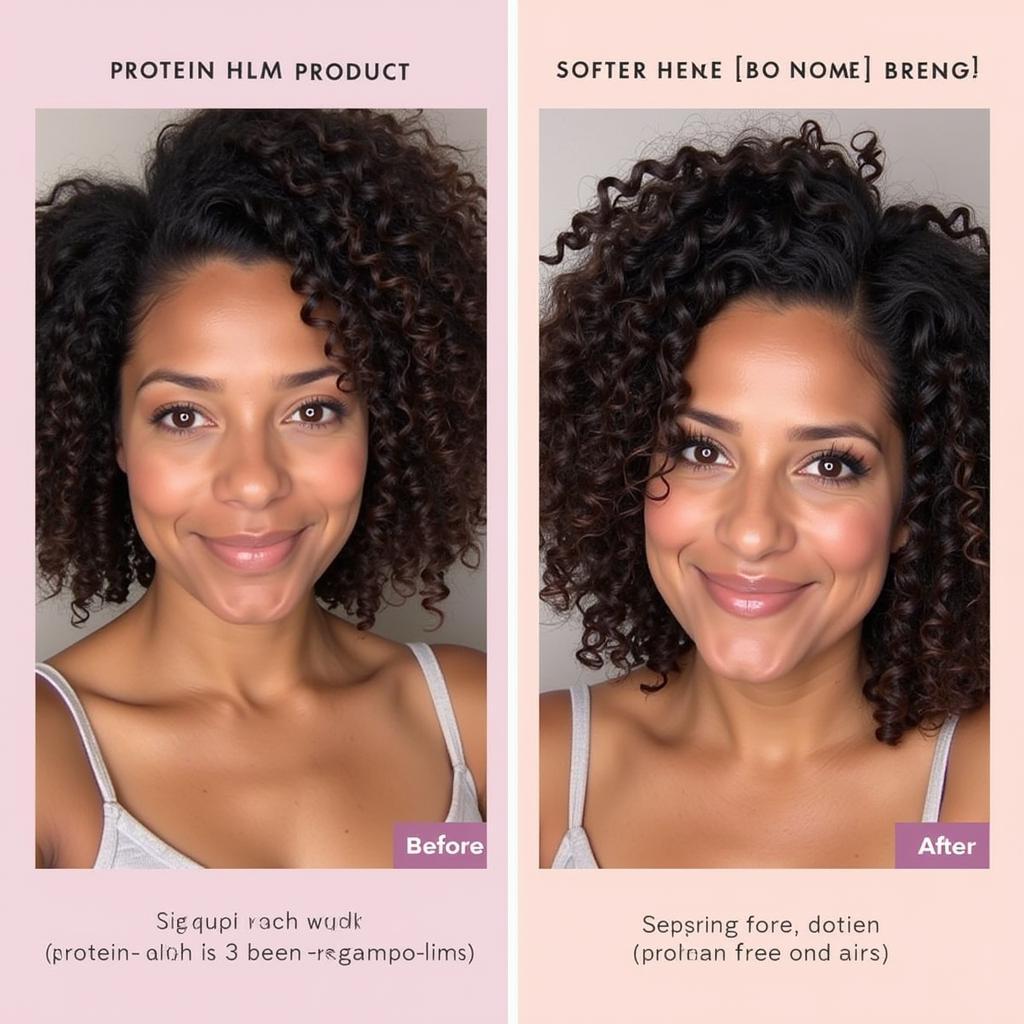 Benefits of protein-free curl cream