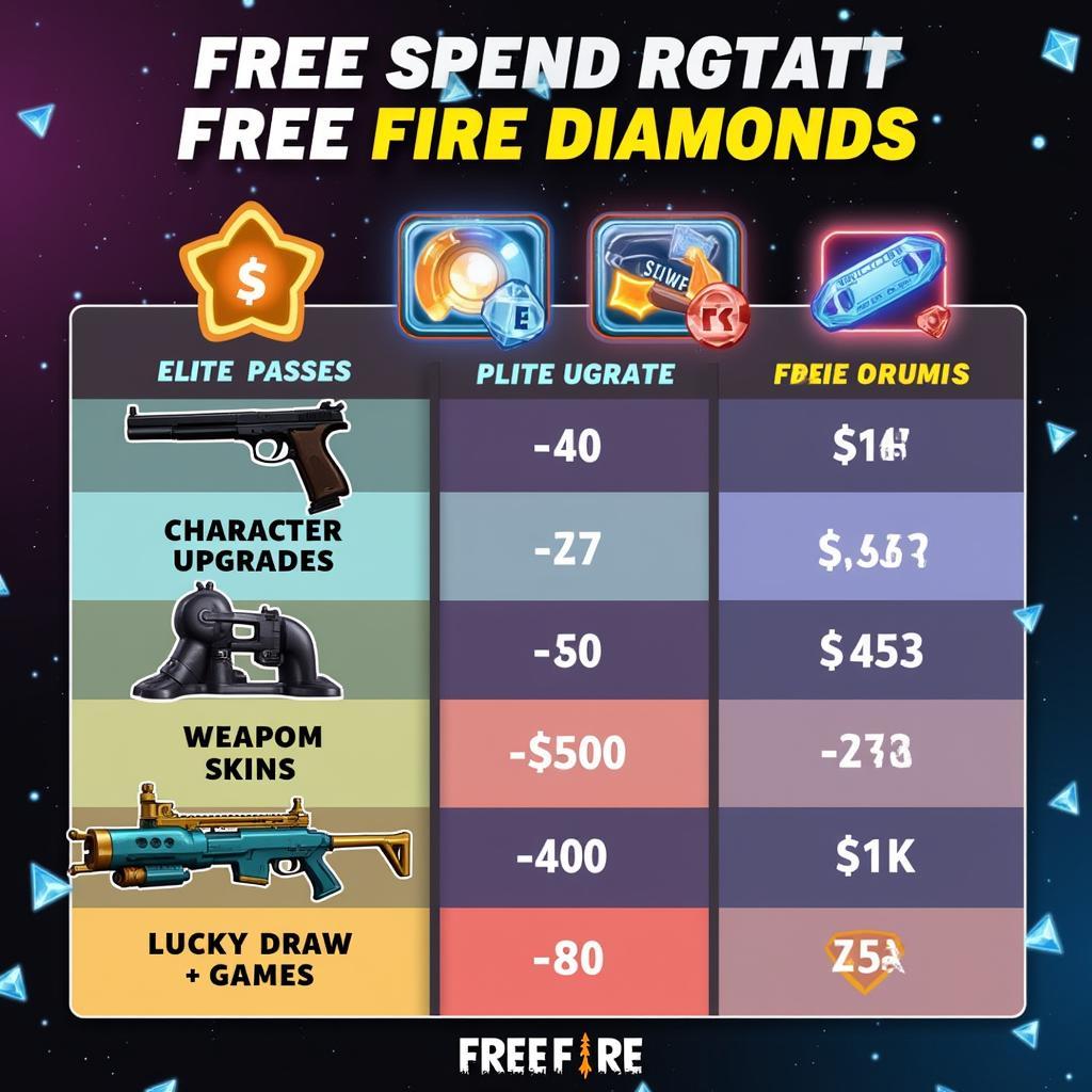 Best Free Fire Diamond Spending Strategies