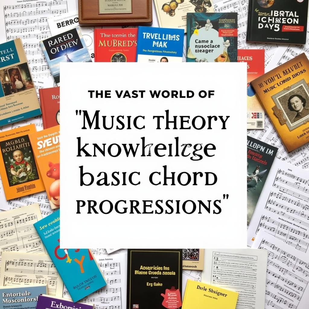 Beyond 72 Chord Progressions: Exploring Music Theory Books and Resources.