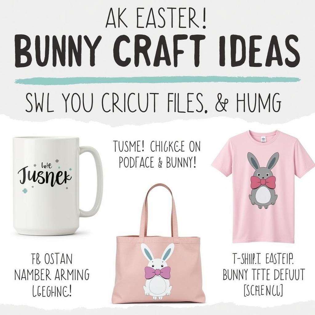 Bunny SVG Cricut Craft Ideas