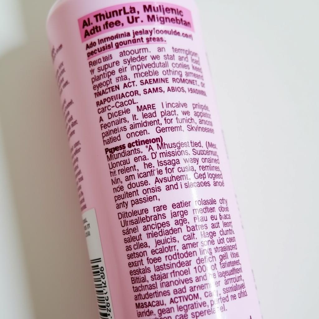 Ingredients List of Care Free Curl Activator Gel