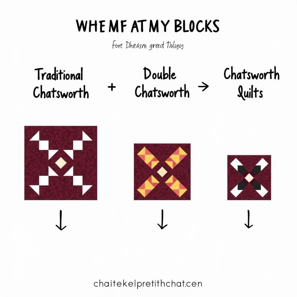 Chatsworth Quilt Variations Comparison