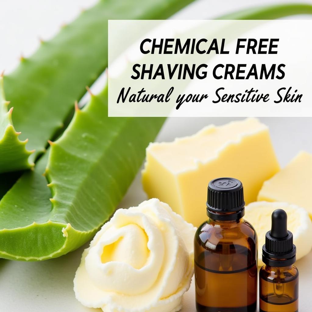 Natural Ingredients in Chemical Free Shaving Cream