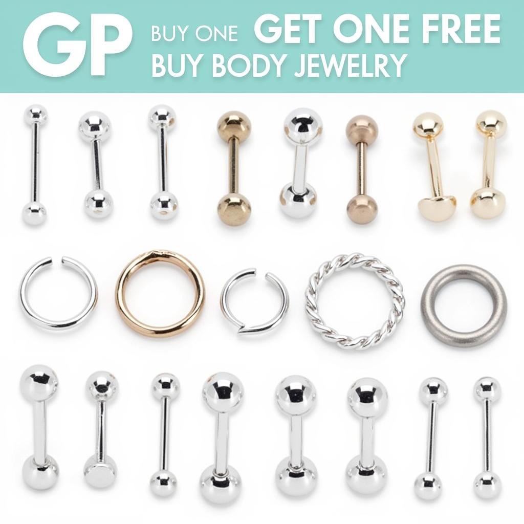 Choosing Piercing Jewelry for Buy One Get One Free Deals