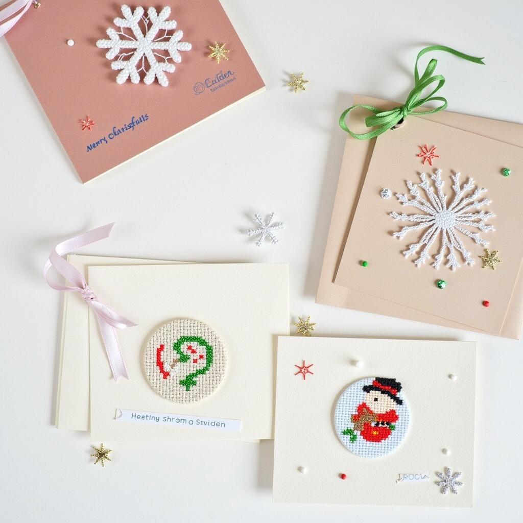 Christmas Cross Stitch Patterns for Cards