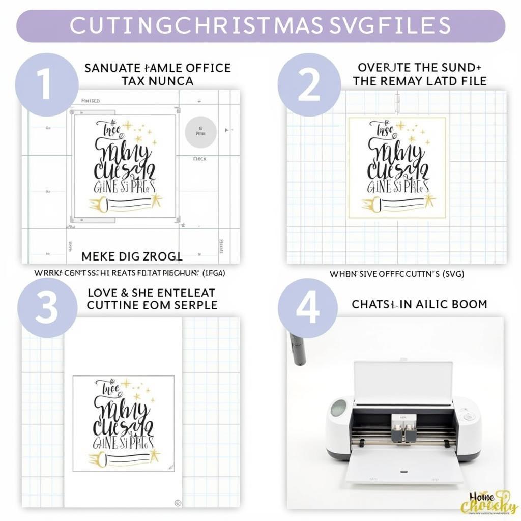 Christmas SVG Cutting Machine Tutorial