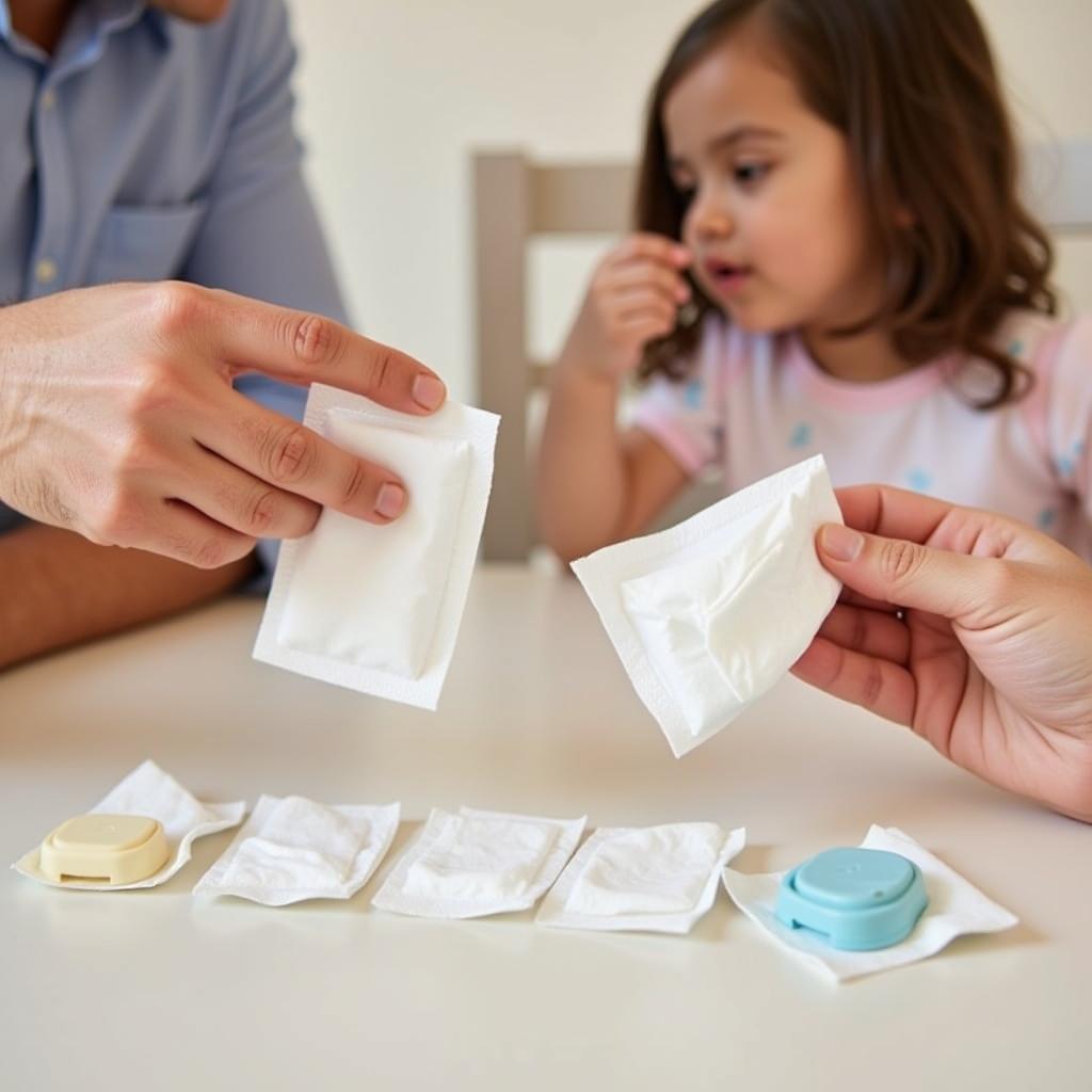 Comparing Free Baby Wipe Samples