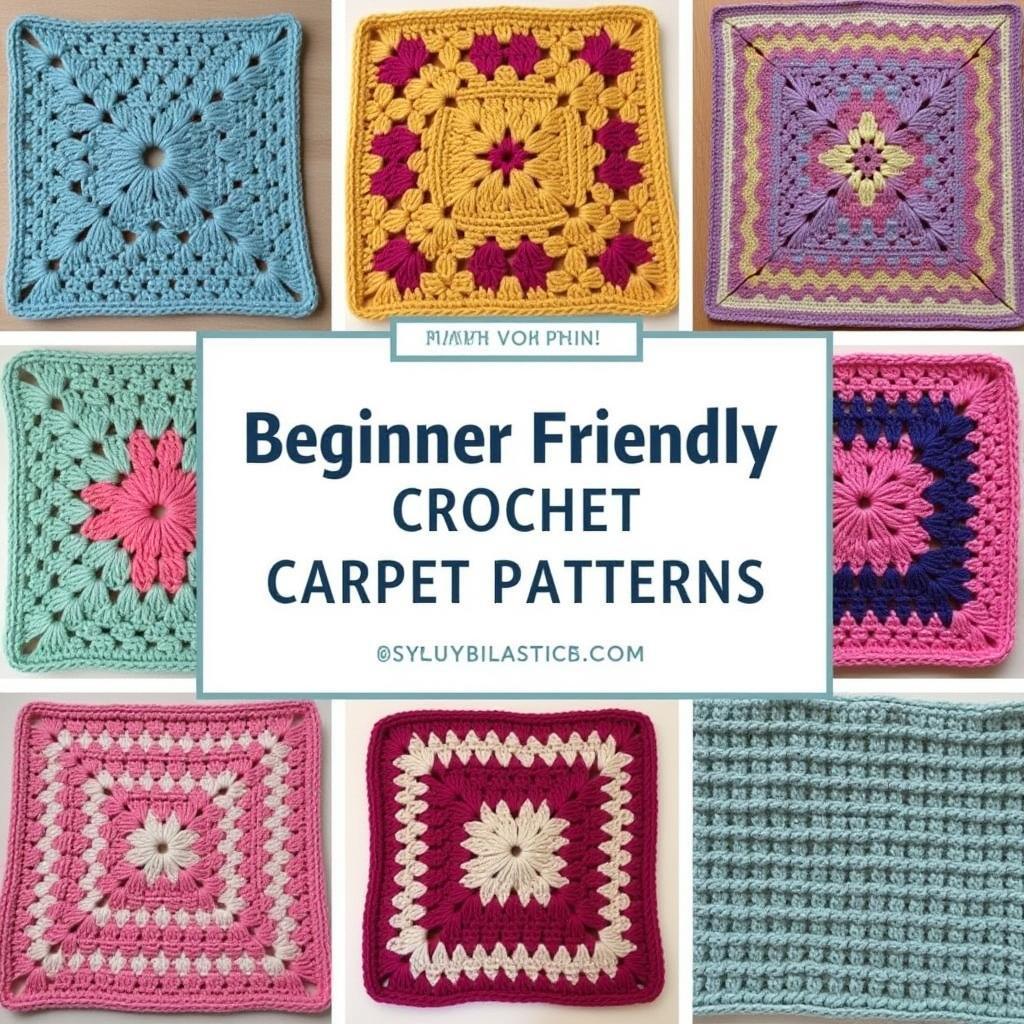 Beginner-Friendly Crochet Carpet Free Patterns