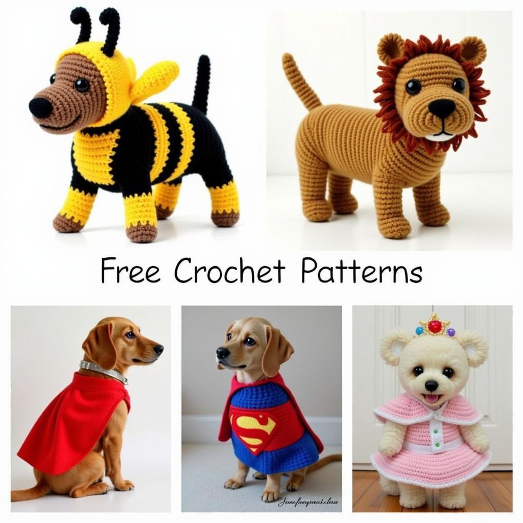 Free Crochet Dog Costume Patterns: Adorable Designs for Your Furry Friend