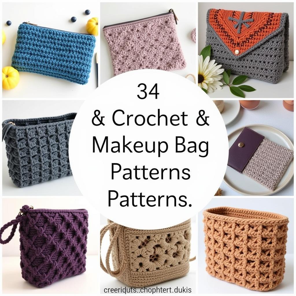 Advanced Crochet Makeup Bag Patterns