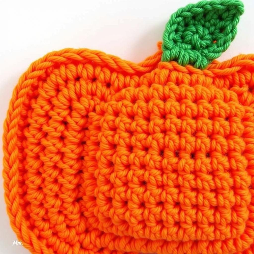 Free Crochet Pumpkin Pillow Pattern for Beginners