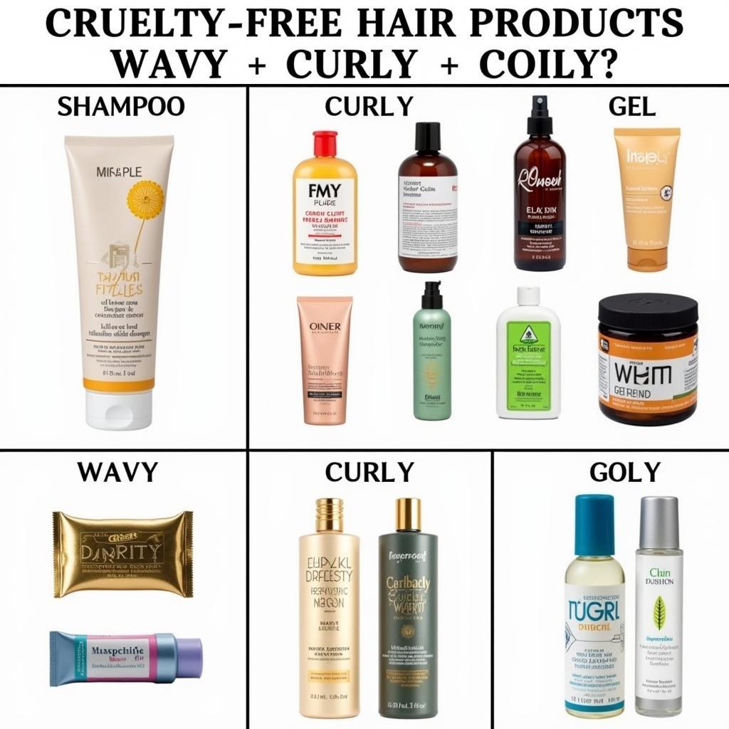 Cruelty-Free Products for Different Curl Types