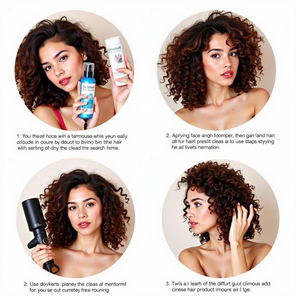 Steps in a Cruelty-Free Curly Hair Routine