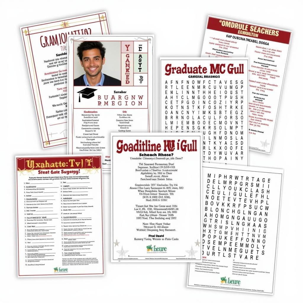 Customizable Graduation Games with Personalized Touches