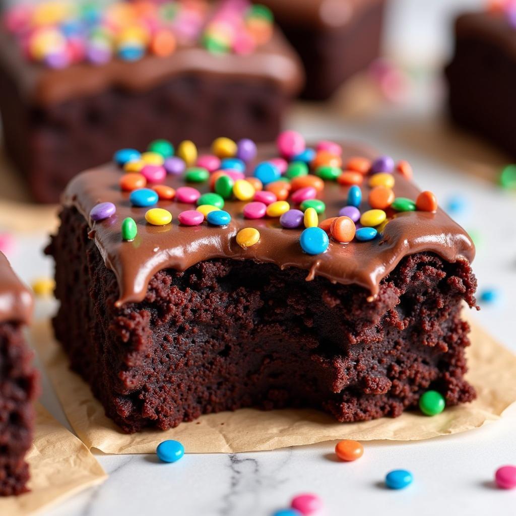 Dairy-Free Cosmic Brownie