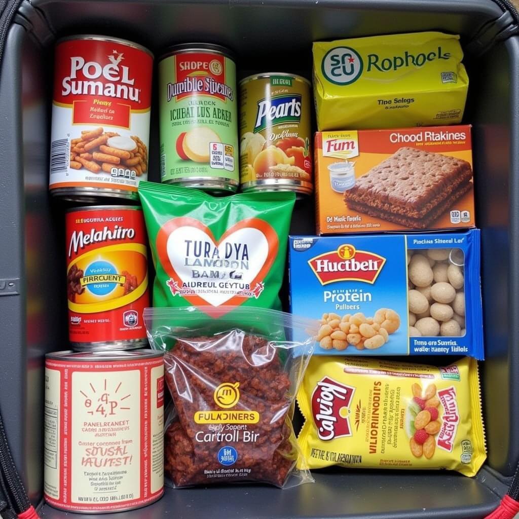 Dairy-Free Emergency Food Kit