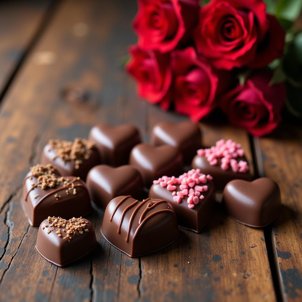 Dairy-Free Valentine Chocolate Selection