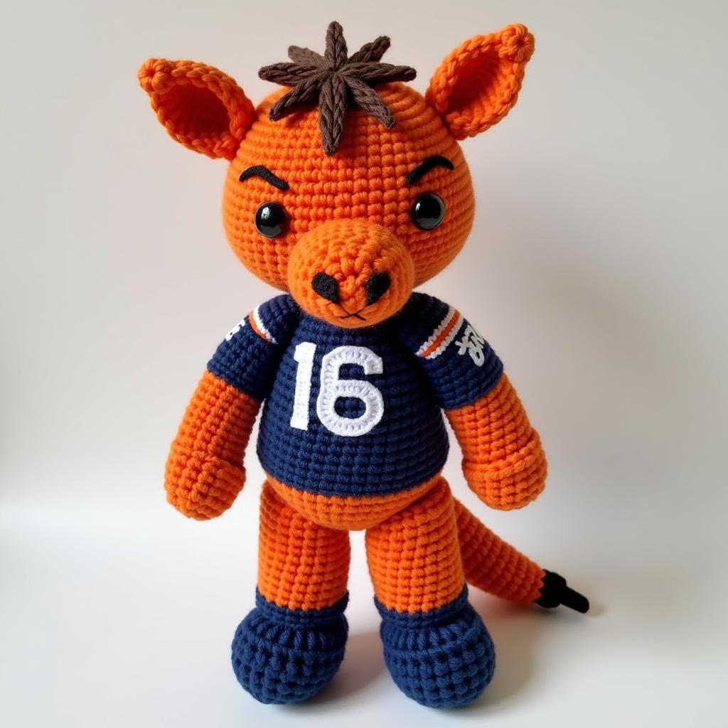 Free Denver Broncos Crochet Amigurumi Pattern