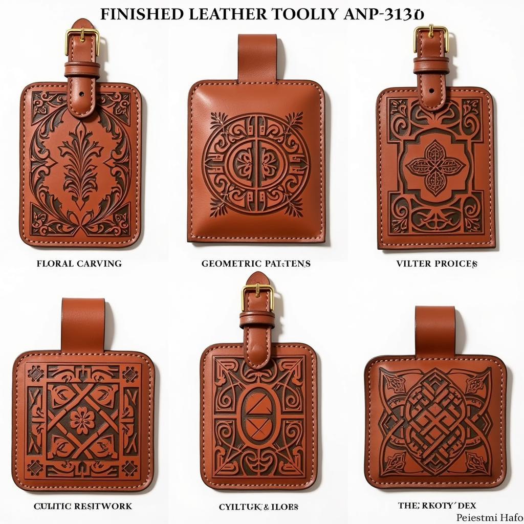 Different Leather Tooling Styles Examples