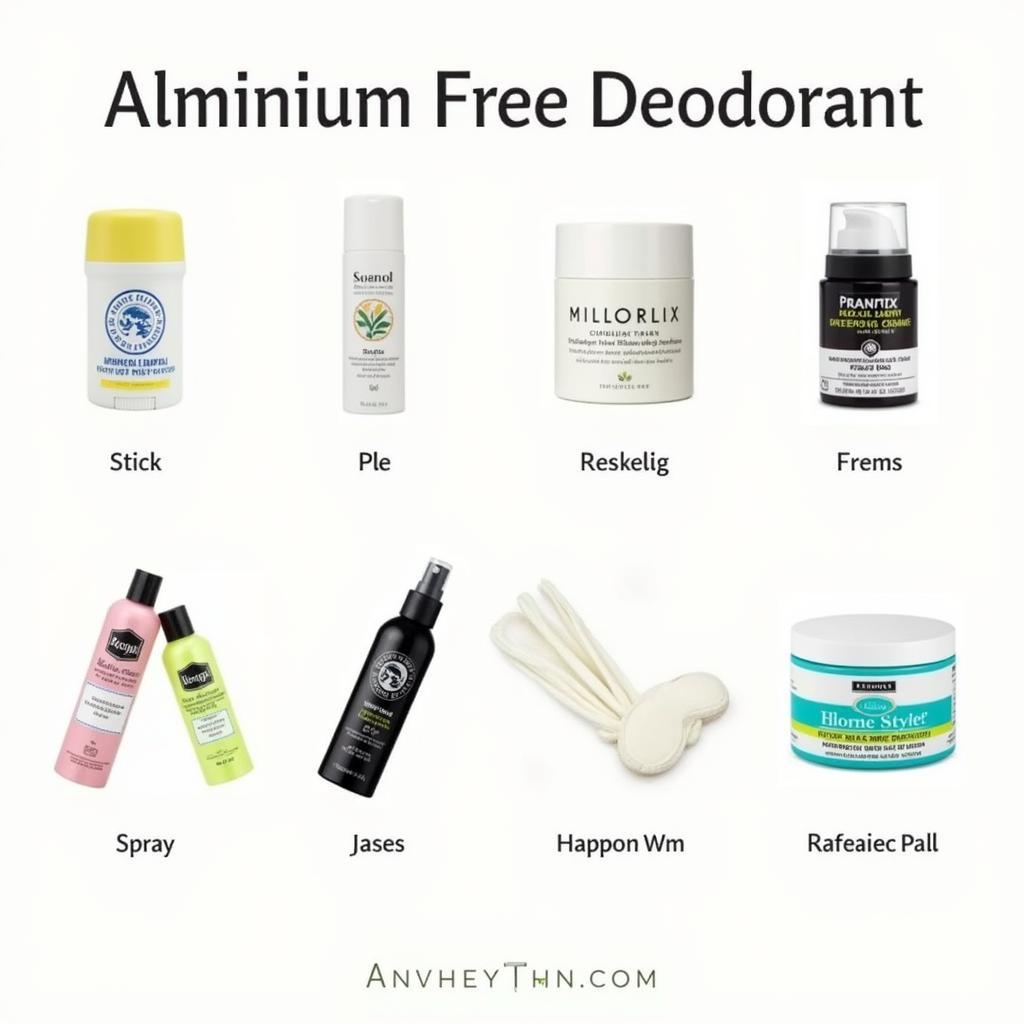 Different Types of Aluminum-Free Deodorant