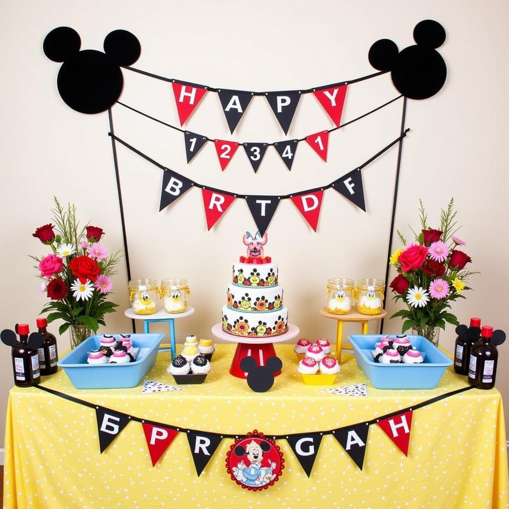 Disney Birthday SVG Free Decorations Showcase