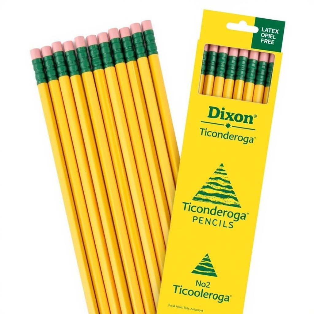 Dixon Ticonderoga Latex-Free Pencils