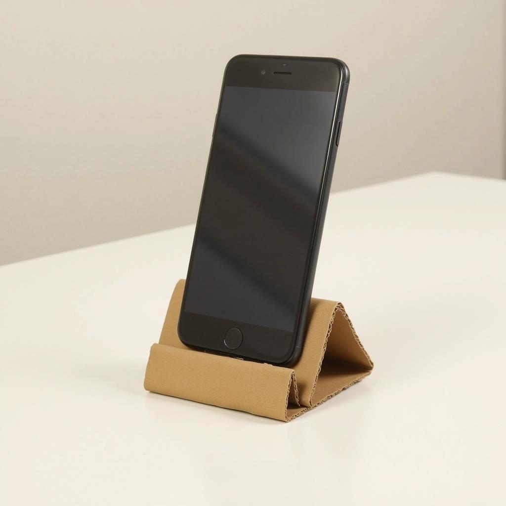 DIY Cardboard Phone Stand