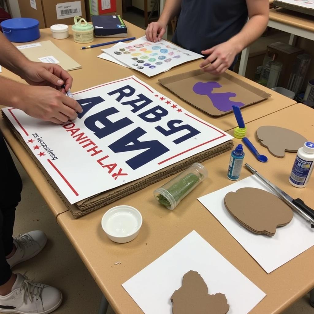 DIY Trump Signs