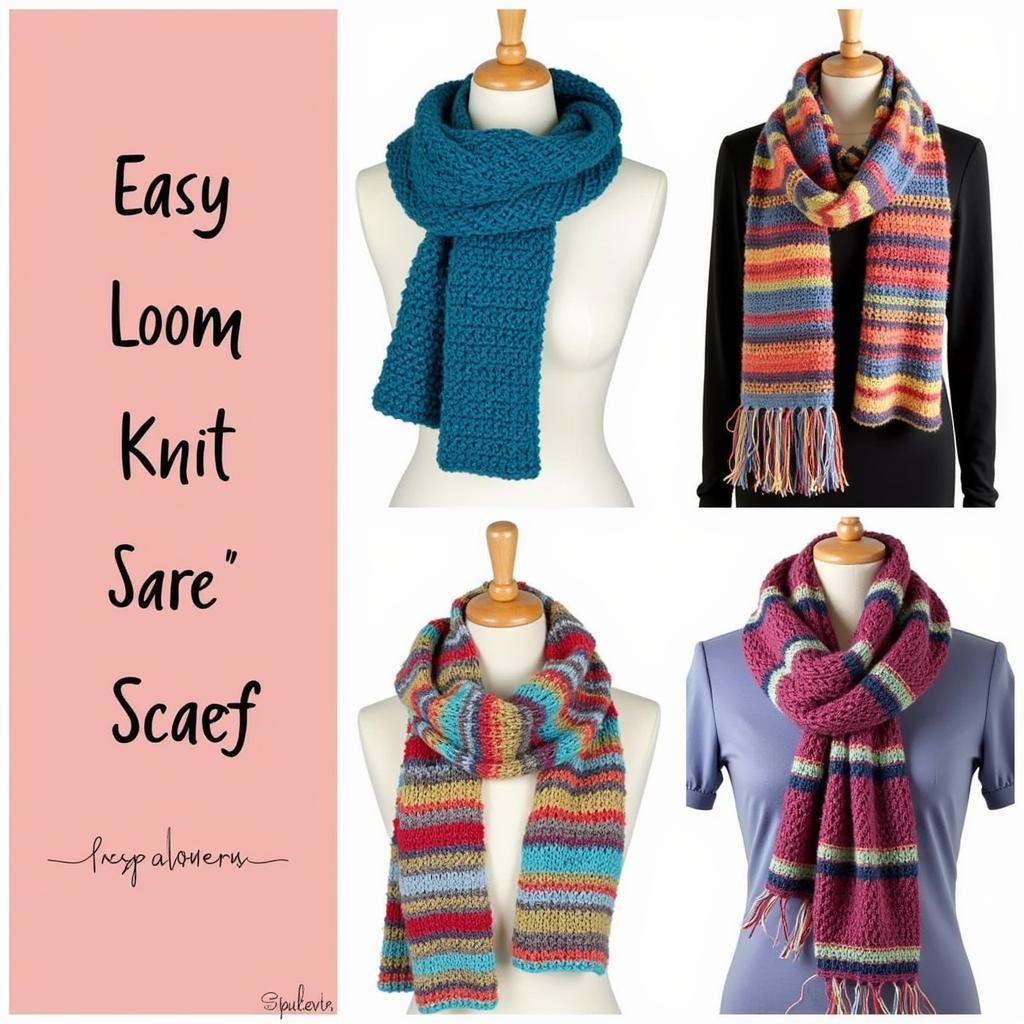 Easy Loom Knit Scarf Patterns for Beginners