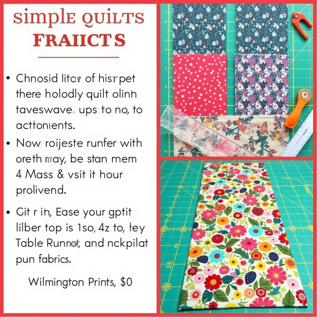 Easy Quilting Projects for Beginners using Wilmington Prints Fabrics