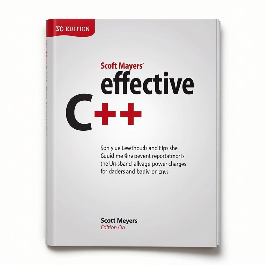 Effective C++ Book Cover