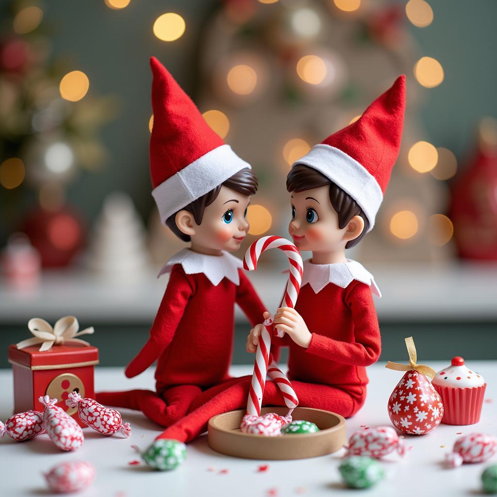 Elf Kissing Booth with Treats