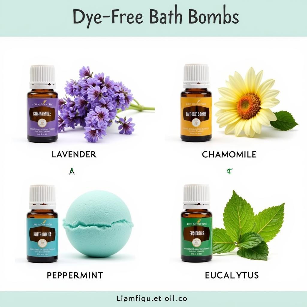 Essential Oils Commonly Used in Dye-Free Bath Bombs