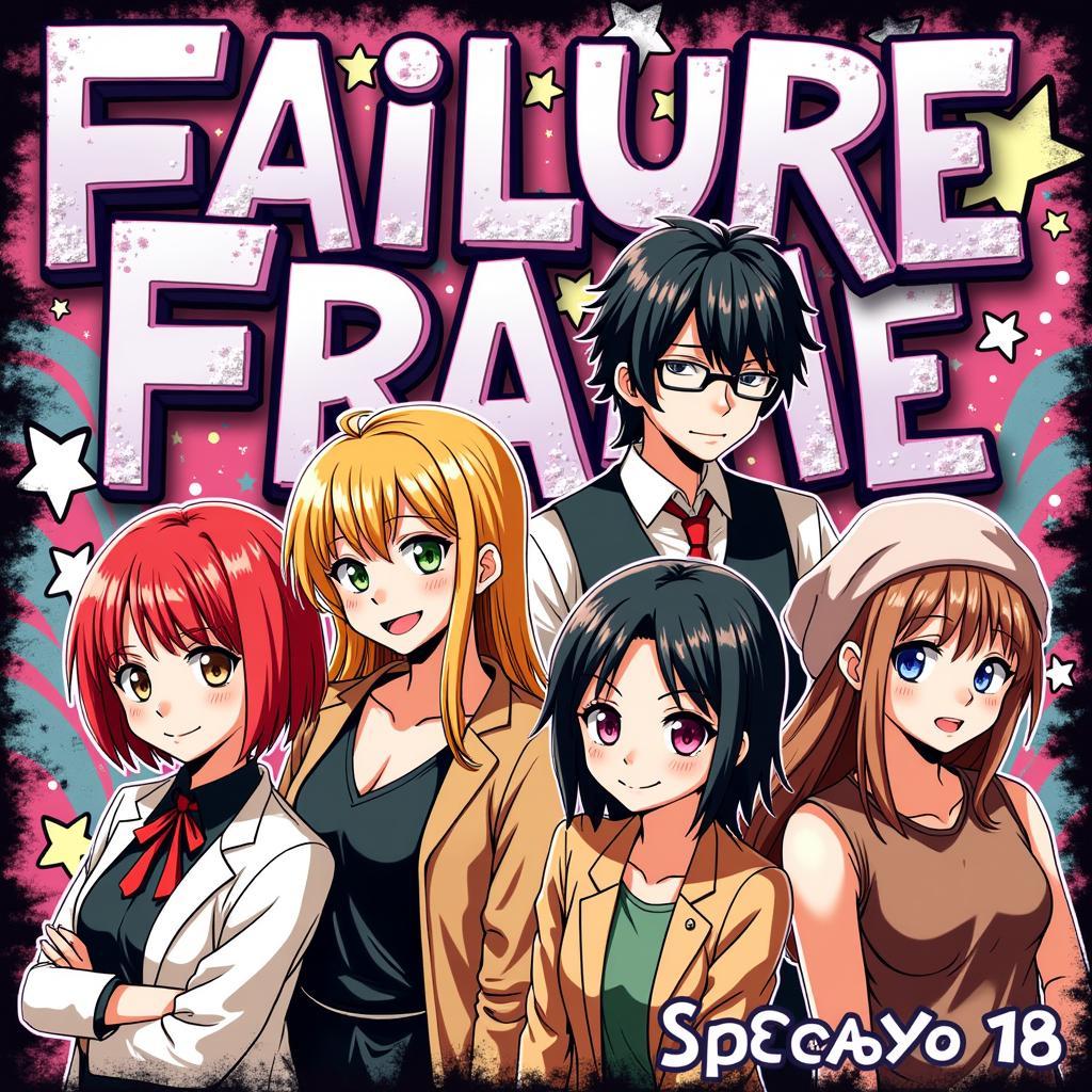 Failure Frame Manga Cover Art