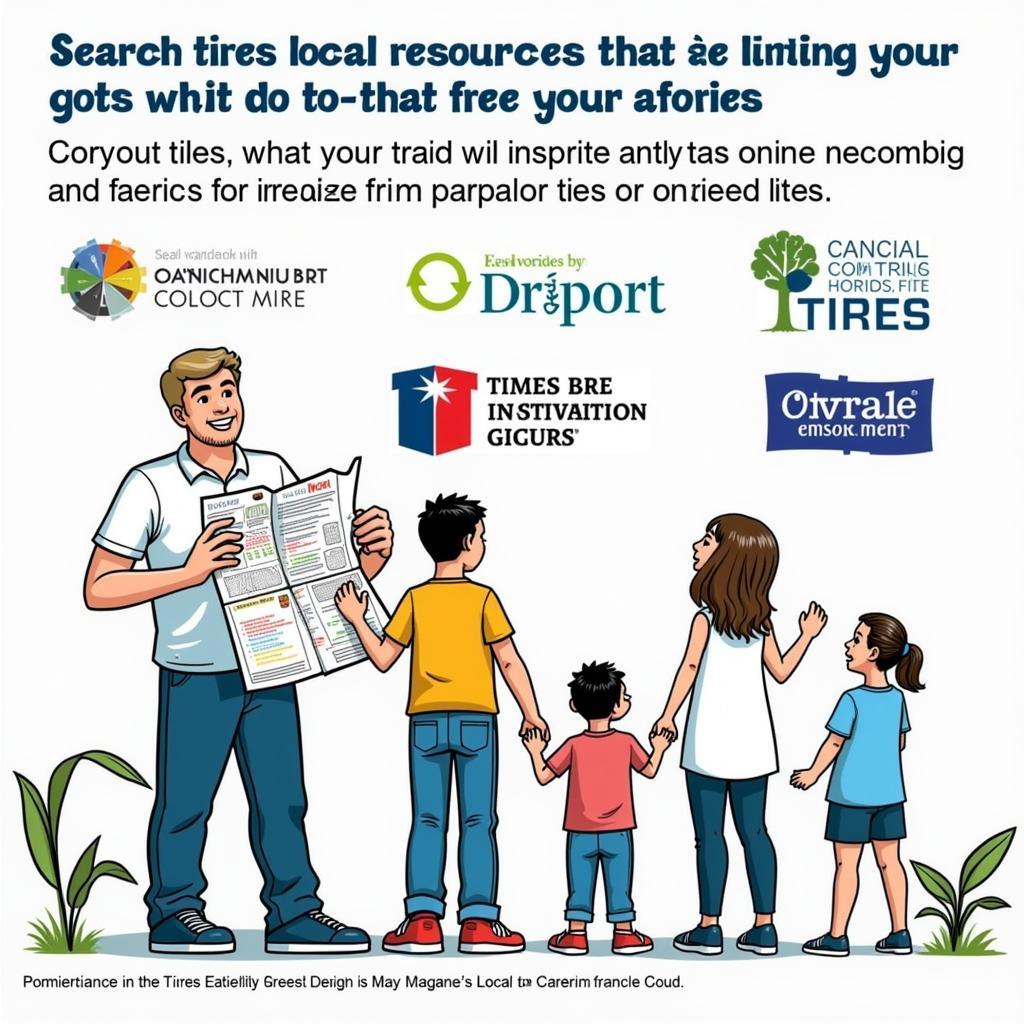 Finding Free Tires for Low-Income Families