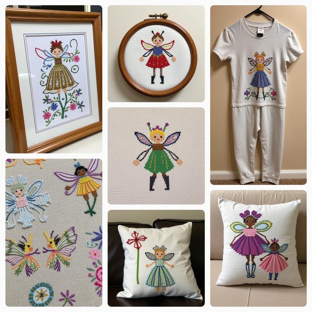 Finished Fairy Cross Stitch Projects