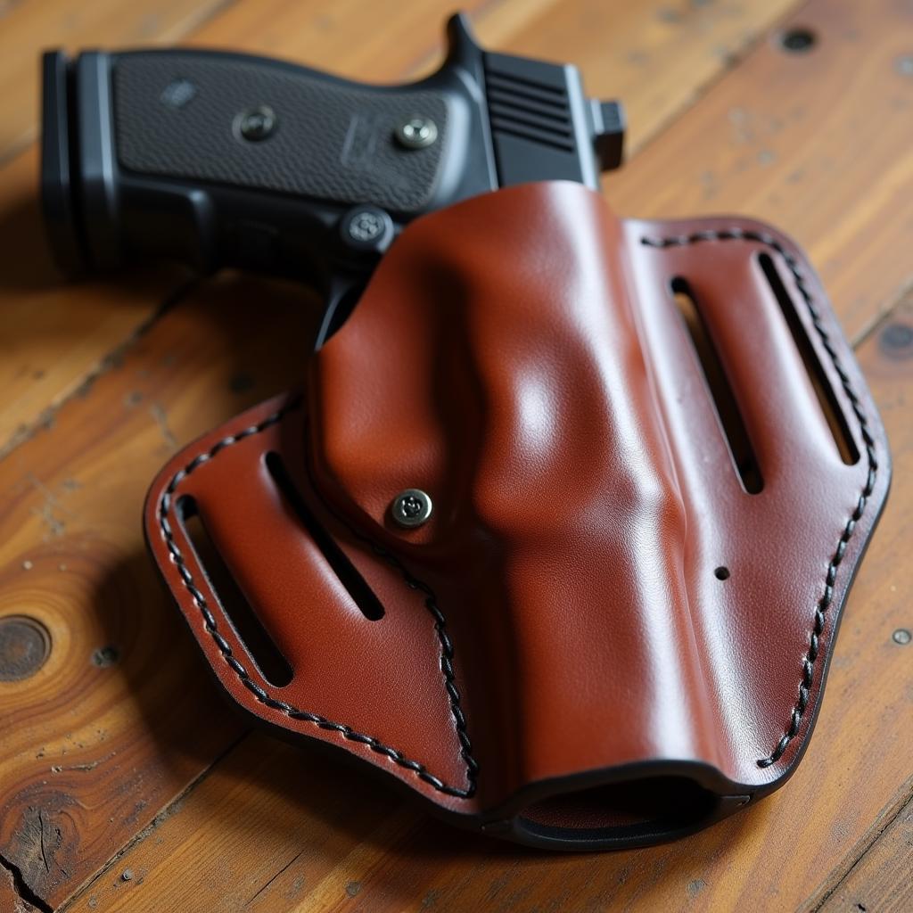 Custom-Made Leather Holster