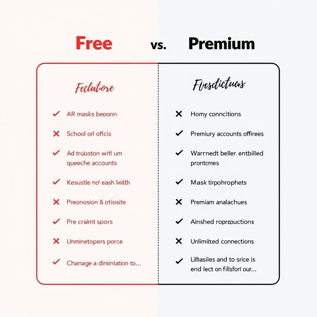 Flingster Free vs. Premium Comparison