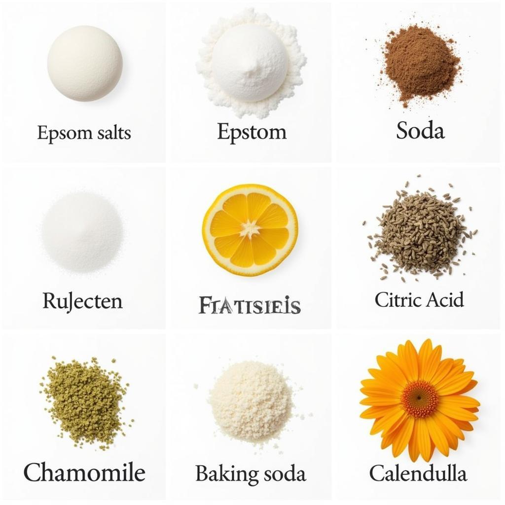 Fragrance-Free Bath Bomb Ingredients