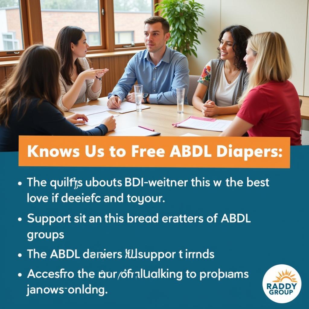 Support groups offering free ABDL diapers