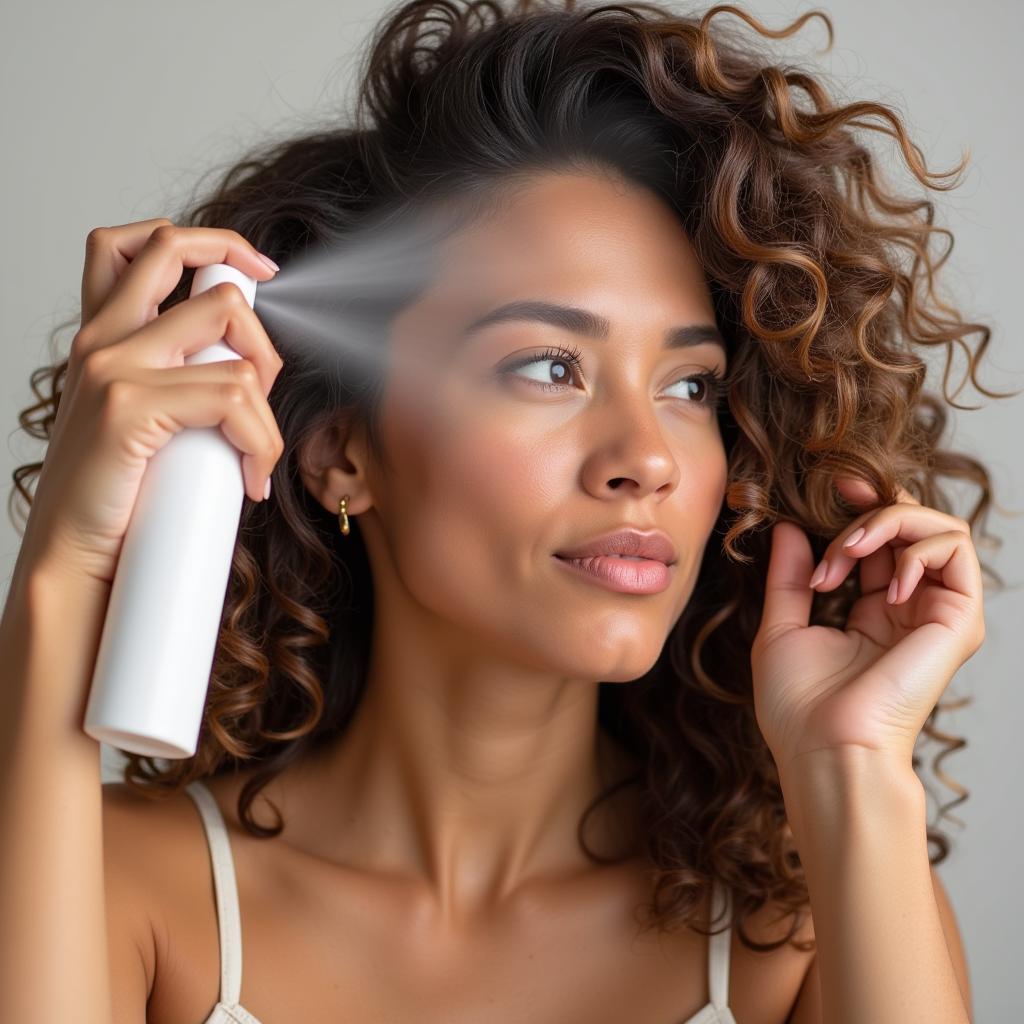 Free and clear hairspray for sensitive scalp