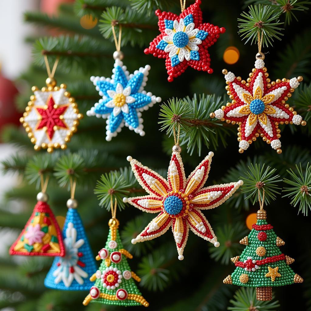 Free Beaded Christmas Ornament Patterns