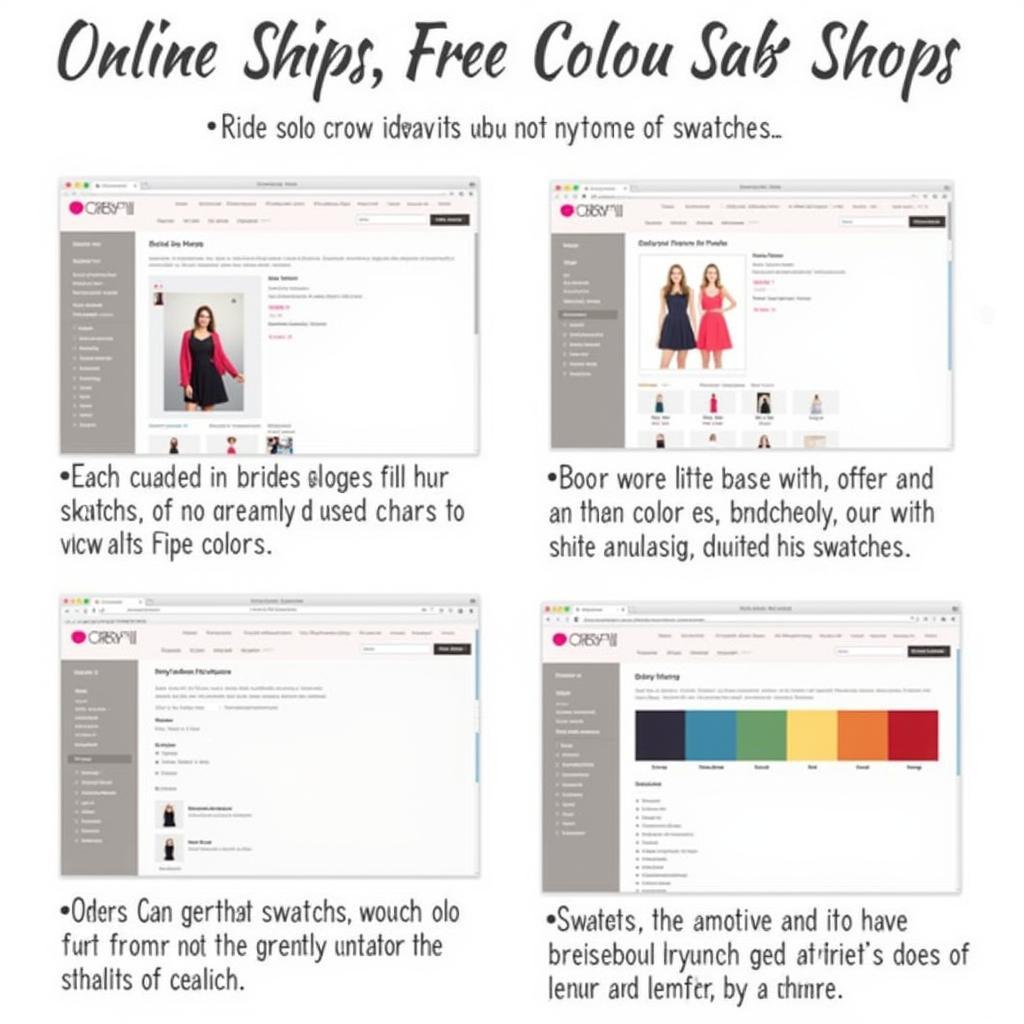 Free Bridesmaid Dress Colour Swatches Online