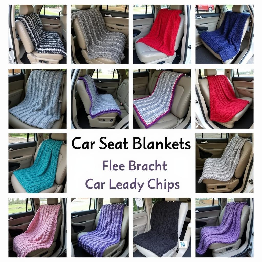 Free Crochet Car Seat Blanket Pattern